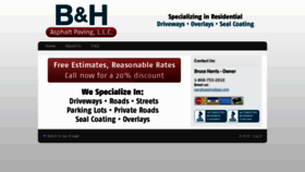 What Bandhpavingllc.com website looked like in 2020 (4 years ago)