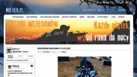 What Bolter.pl website looked like in 2020 (4 years ago)