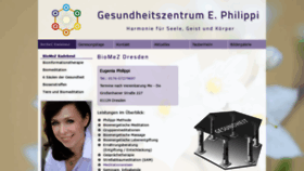 What Biomez-philippi.de website looked like in 2020 (4 years ago)