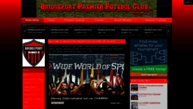 What Bridgeportpremierfutebolclub.com website looked like in 2020 (4 years ago)