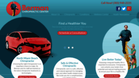 What Bermanchiropracticcenter.com website looked like in 2020 (4 years ago)