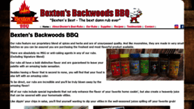 What Bextensbackwoodsbbq.com website looked like in 2020 (4 years ago)