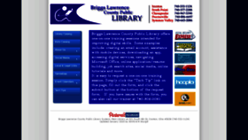 What Briggslibrary.com website looked like in 2020 (4 years ago)