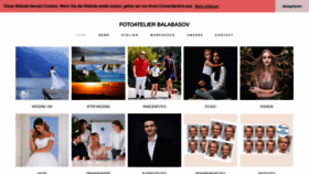 What Balabasov.de website looked like in 2020 (4 years ago)