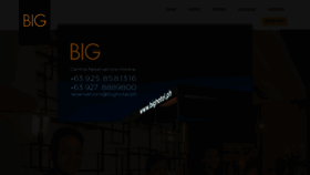 What Bighotel.ph website looked like in 2020 (4 years ago)
