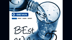 What Bewa.pl website looked like in 2020 (4 years ago)