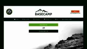 What Basecamp-sb.com website looked like in 2020 (4 years ago)