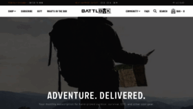 What Battlbox.com website looked like in 2020 (4 years ago)