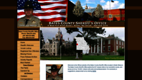 What Batescountysheriff.com website looked like in 2020 (4 years ago)