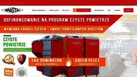 What Brastal.pl website looked like in 2020 (4 years ago)