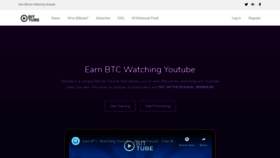 What Bittube.me website looked like in 2020 (4 years ago)