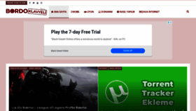 What Bordoklavyeli.net website looked like in 2020 (4 years ago)