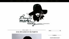 What Beautymarklady.com website looked like in 2020 (4 years ago)