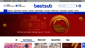 What Bestsub.com website looked like in 2020 (4 years ago)