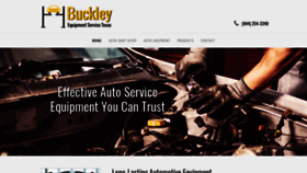 What Buckleyequipmentservice.com website looked like in 2020 (4 years ago)