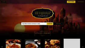 What Behrouzbiryani.com website looked like in 2020 (4 years ago)