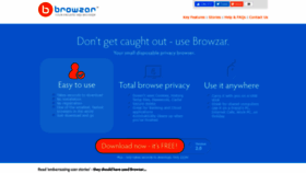 What Browzar.com website looked like in 2020 (4 years ago)