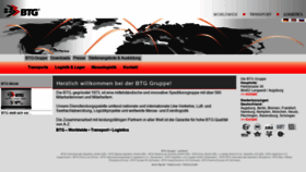 What Btg.de website looked like in 2020 (4 years ago)