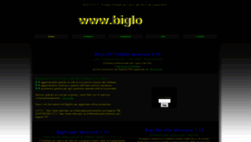 What Biglotto.it website looked like in 2020 (4 years ago)