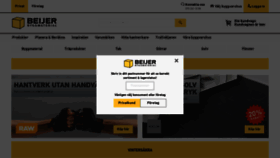 What Beijerbygg.se website looked like in 2020 (4 years ago)