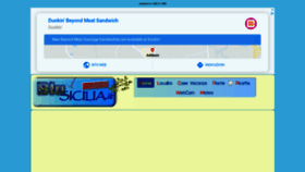 What Blusicilia.it website looked like in 2020 (4 years ago)