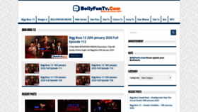 What Bollyfuntv.com website looked like in 2020 (4 years ago)