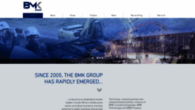 What Bmkgroup.co.za website looked like in 2020 (4 years ago)