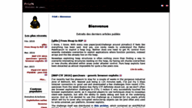 What Blog.frizn.fr website looked like in 2020 (4 years ago)