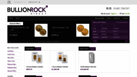 What Bullionrock.com website looked like in 2020 (4 years ago)