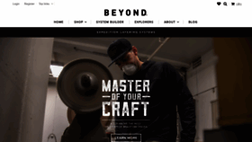 What Beyondclothing.com website looked like in 2020 (4 years ago)