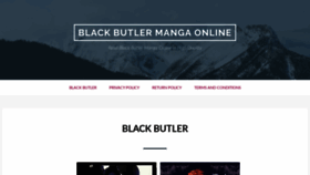 What Black-butler-anime.com website looked like in 2020 (4 years ago)