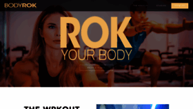 What Bodyrok.com website looked like in 2020 (4 years ago)
