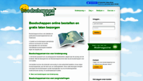 What Boodschappenonline.nl website looked like in 2020 (4 years ago)