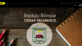 What Bilingueciudadvacamonte.com website looked like in 2020 (4 years ago)
