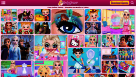 What Babygames.com website looked like in 2020 (4 years ago)