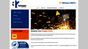 What Bylaser.com.au website looked like in 2020 (4 years ago)