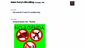 What Blog.curry.com website looked like in 2020 (5 years ago)