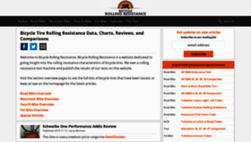 What Bicyclerollingresistance.com website looked like in 2020 (4 years ago)