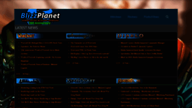 What Blizzplanet.com website looked like in 2020 (4 years ago)