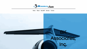 What Bkassociates.com website looked like in 2020 (4 years ago)