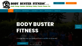 What Bodybusterfitness.com website looked like in 2020 (4 years ago)