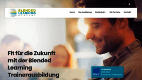 What Blendedlearning.de website looked like in 2020 (4 years ago)