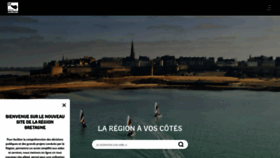What Bretagne.bzh website looked like in 2020 (4 years ago)