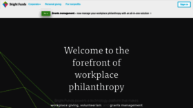What Brightfunds.org website looked like in 2020 (4 years ago)