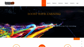 What Boostads.net website looked like in 2020 (4 years ago)