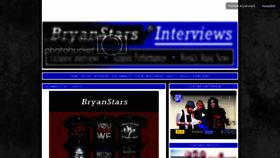 What Bryanstars.com website looked like in 2020 (4 years ago)