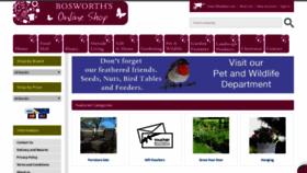 What Bosworthsonline.co.uk website looked like in 2020 (4 years ago)