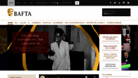 What Bafta.org website looked like in 2020 (4 years ago)