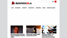 What Business24.ch website looked like in 2020 (4 years ago)