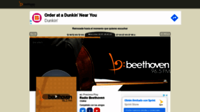 What Beethovenfm.cl website looked like in 2020 (4 years ago)